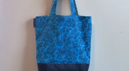 turquoise tote